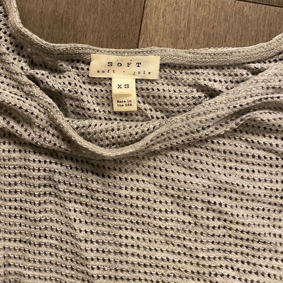 Soft Joie Grey Sweater - Picture 2 of 2